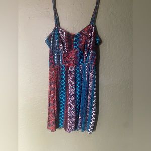 colorful summer dress